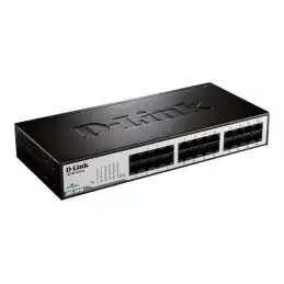 Switch Fast Ethernet non manageable 24 ports 10 - 100Mbps (DES-1024D)_2